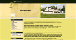 Desktop Screenshot of ferum.sk