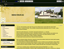Tablet Screenshot of ferum.sk